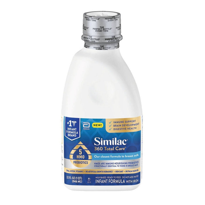 Similac 360 Total Care Advance Non-GMO Ready to Feed Infant Formula - 32 fl oz