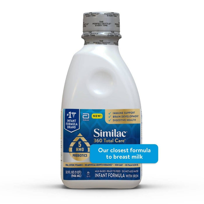 Similac 360 Total Care Advance Non-GMO Ready to Feed Infant Formula - 32 fl oz