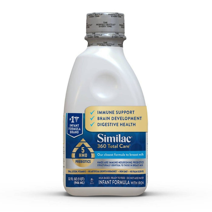 Similac 360 Total Care Advance Non-GMO Ready to Feed Infant Formula - 32 fl oz