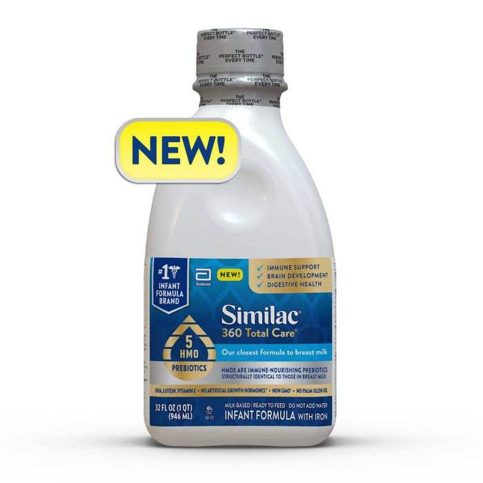 Similac 360 Total Care Advance Non-GMO Ready to Feed Infant Formula - 32 fl oz