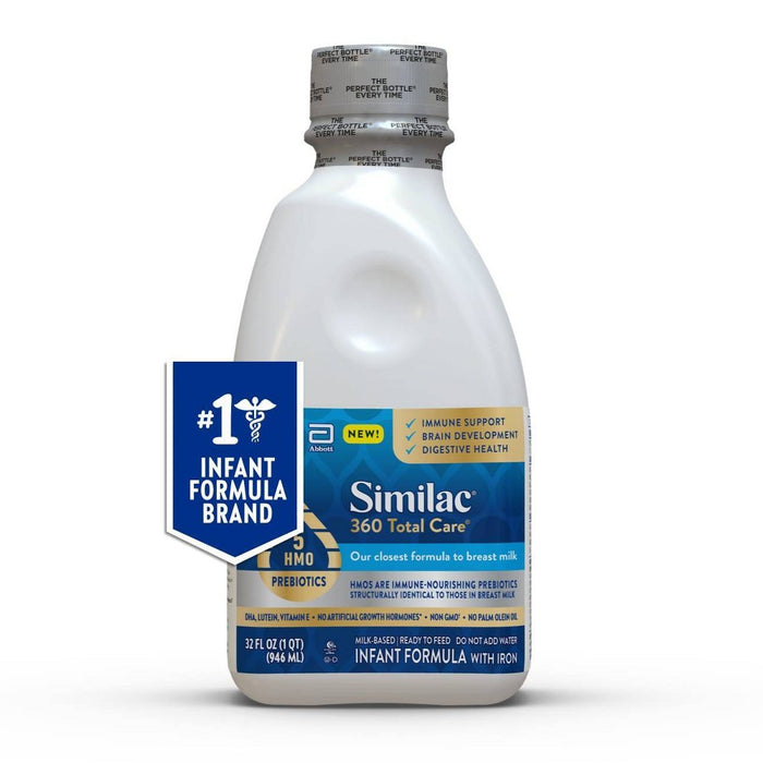 Similac 360 Total Care Advance Non-GMO Ready to Feed Infant Formula - 32 fl oz