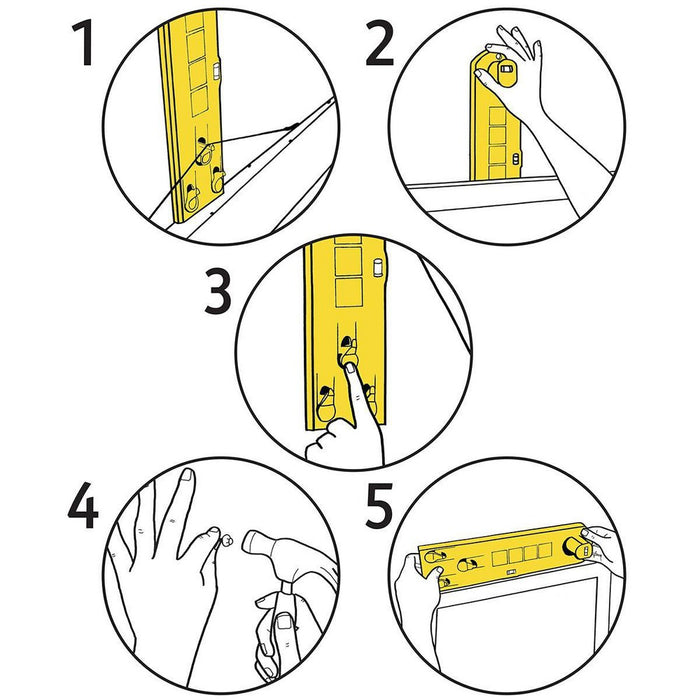 Under the Roof Decorating Hang & Level The Picture Hanging Tool