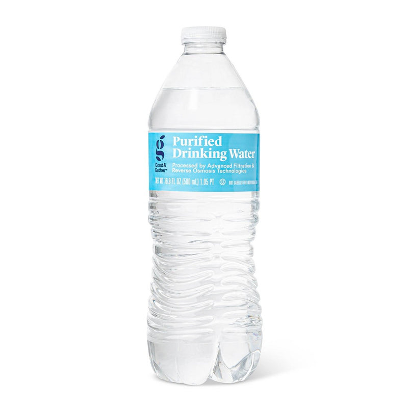Purified Drinking Water - 24pk/16.9 fl oz Bottles - Good & Gather™ (LOCAL PICKUP ONLY)