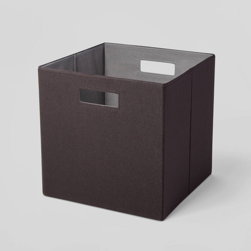 13" x 13" Fabric Bin Black - Brightroom™
