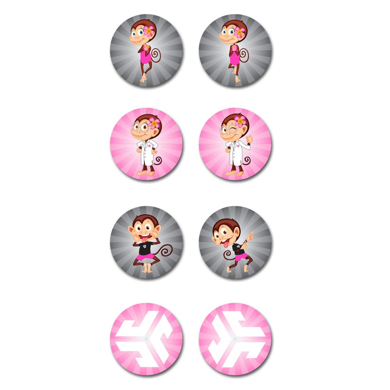JLab JBuddies Wired Folding Kids Headphones - Pink (JK2-PNKRTL)