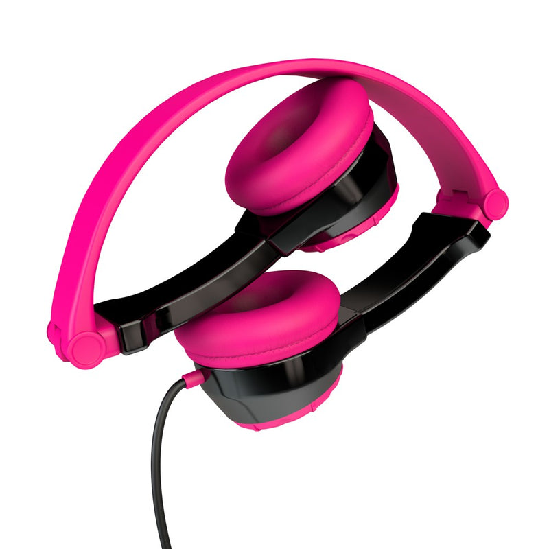 JLab JBuddies Wired Folding Kids Headphones - Pink (JK2-PNKRTL)