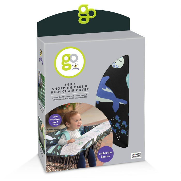 Go by Goldbug Shop Cart Cover Sea Creature
