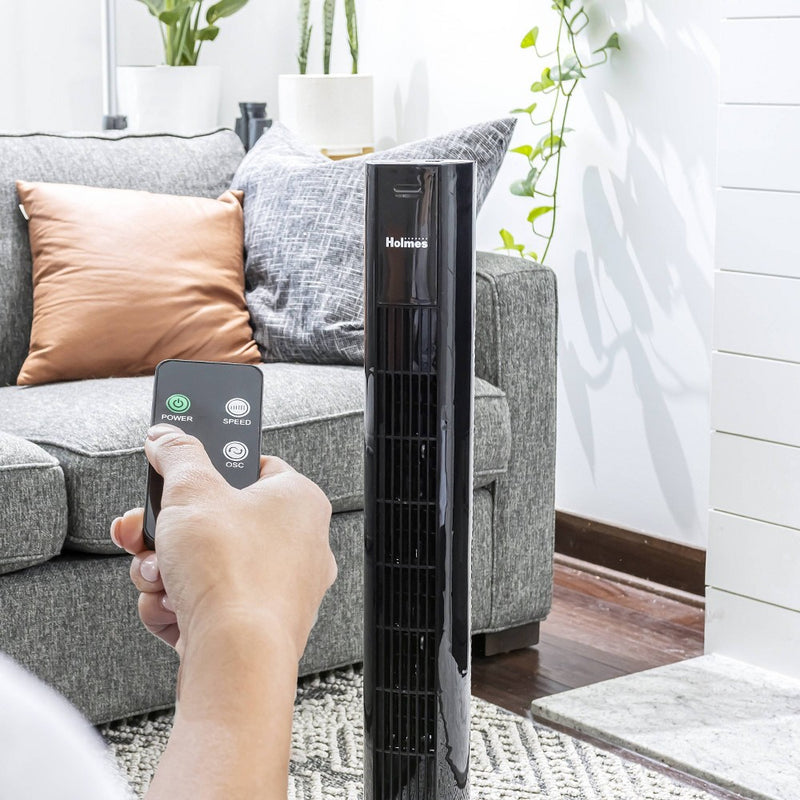Holmes 36" Digital Tower Oscillating Fan Black (LOCAL PICKUP ONLY)