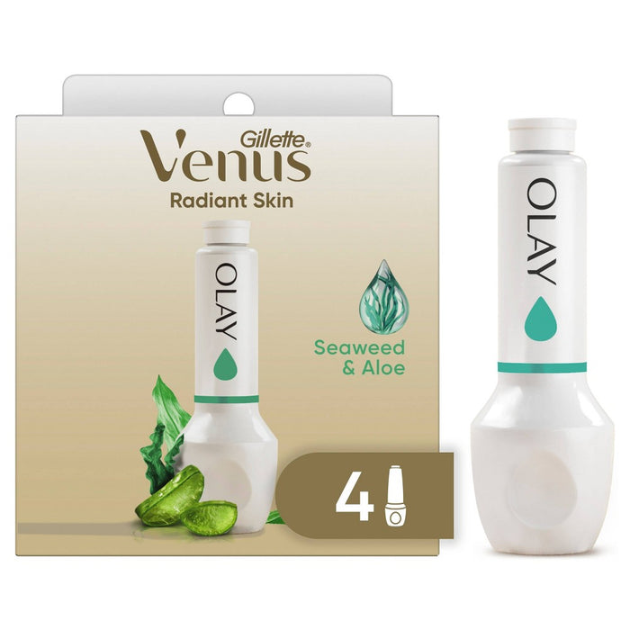 Venus Radiant Skin Seaweed & Aloe Serums - 4ct