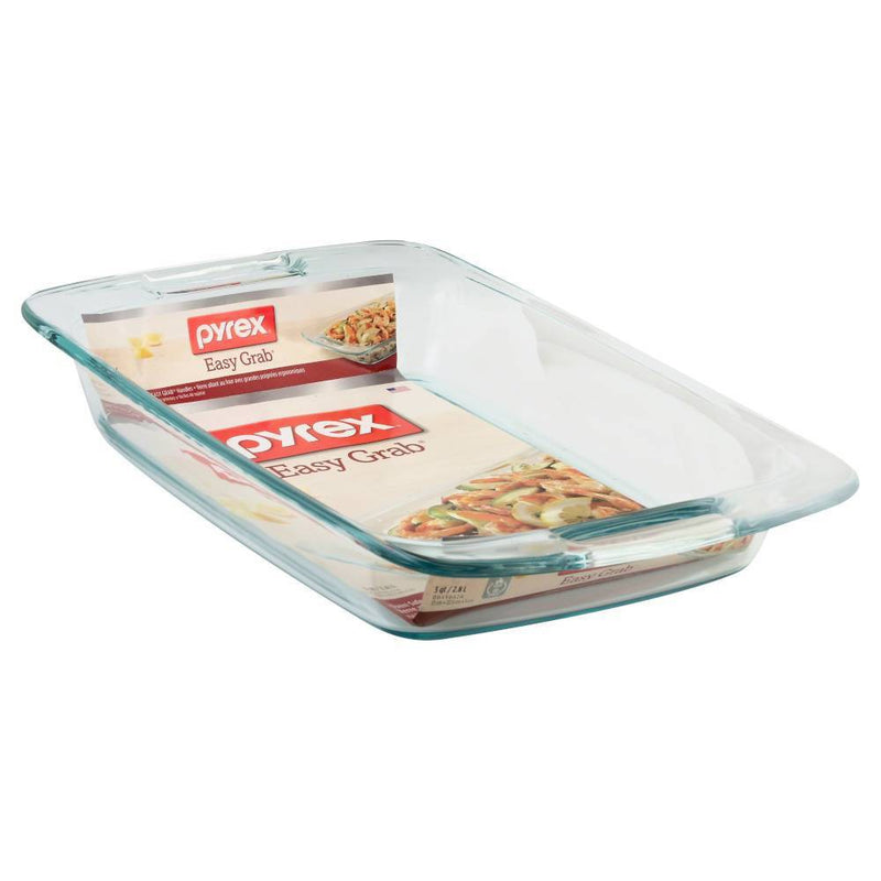 Pyrex 3qt Oblong Glass Baking Dish