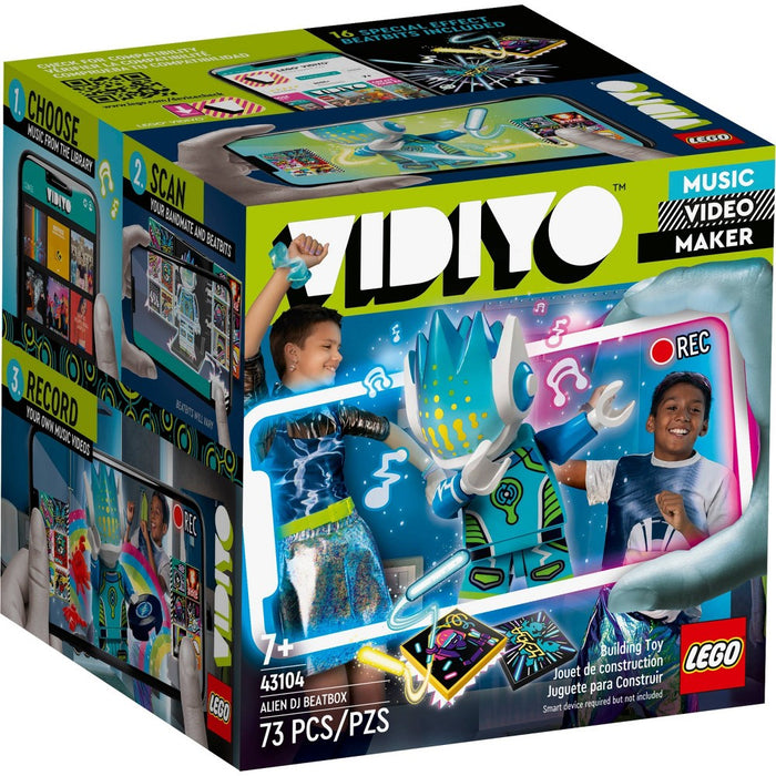LEGO VIDIYO Alien DJ BeatBox Building Toy 43104 *NEW & SEALED*