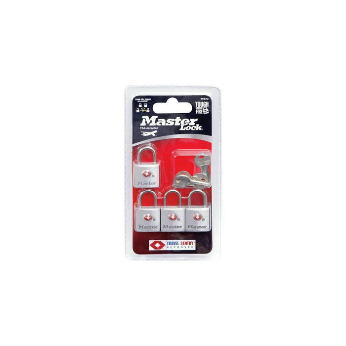 Master Lock 4pk 22mm Key Lock