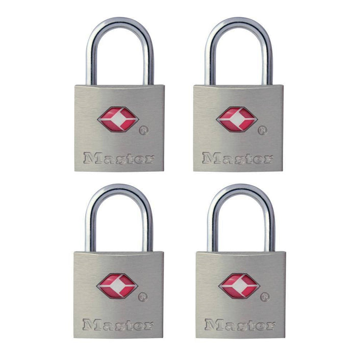 Master Lock 4pk 22mm Key Lock