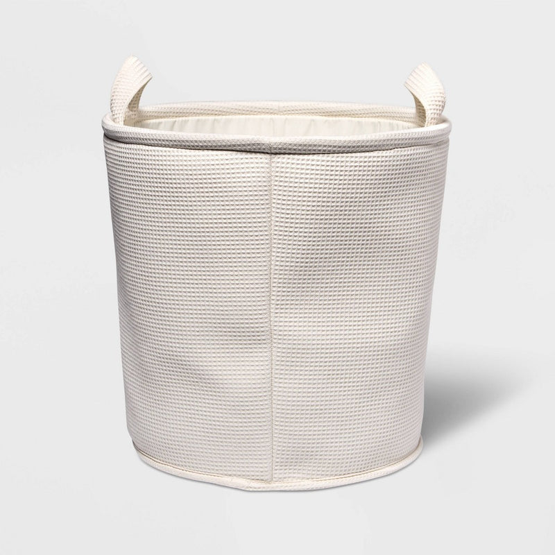 Extra Large Waffle Storage Basket Cream - Pillowfort™