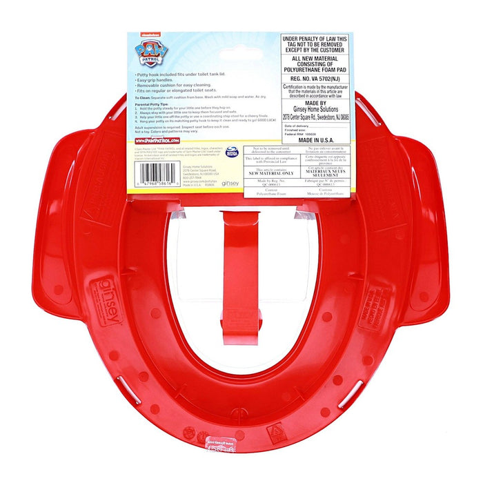 Nickelodeon PAW Patrol "One Team" Soft Potty Seat with Potty Hook