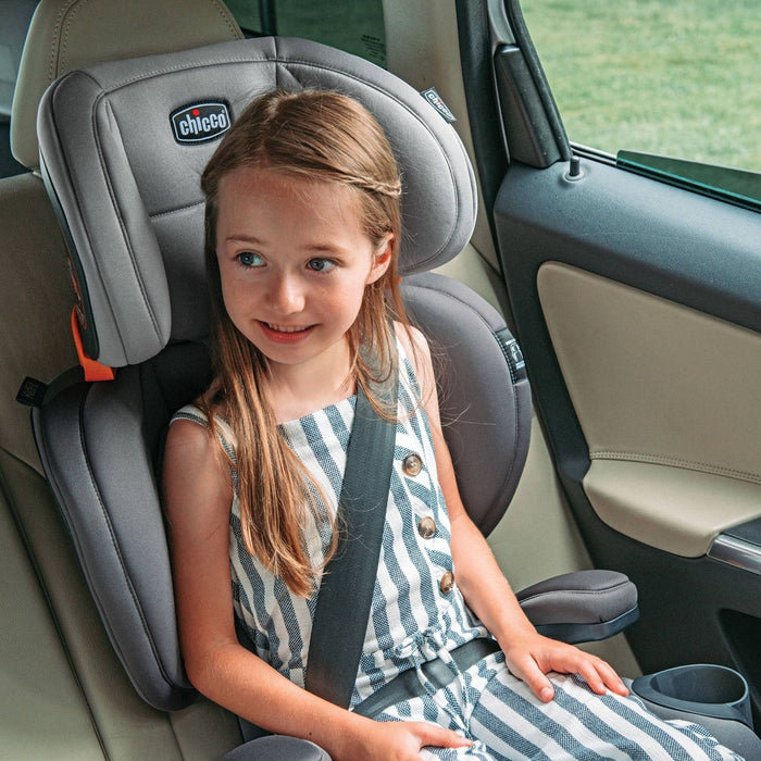 Chicco Kidfit ClearTex Plus High Back Booster Car Seat - Drift