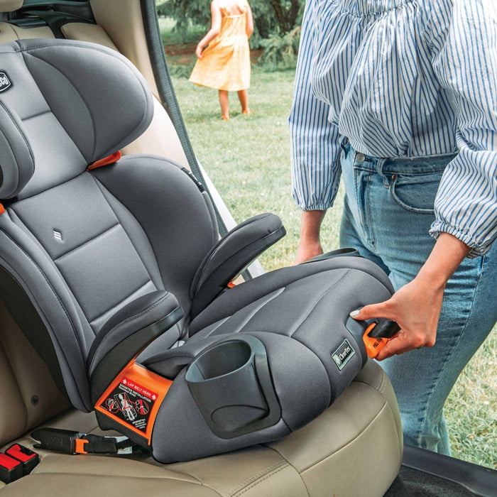 Chicco Kidfit ClearTex Plus High Back Booster Car Seat - Drift