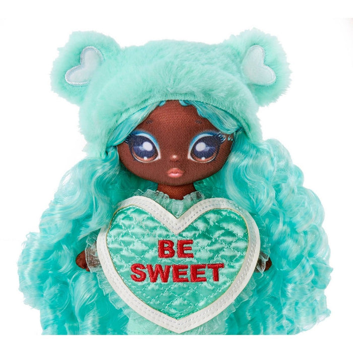 Na! Na! Na! Surprise Sweetest Hearts Cynthia Sweets Mint Heart Bear Stuffed Doll