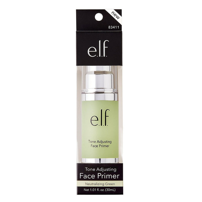 e.l.f. Tone Adjusting Neutralizing Green Face Primer - Large - 1.01 fl oz