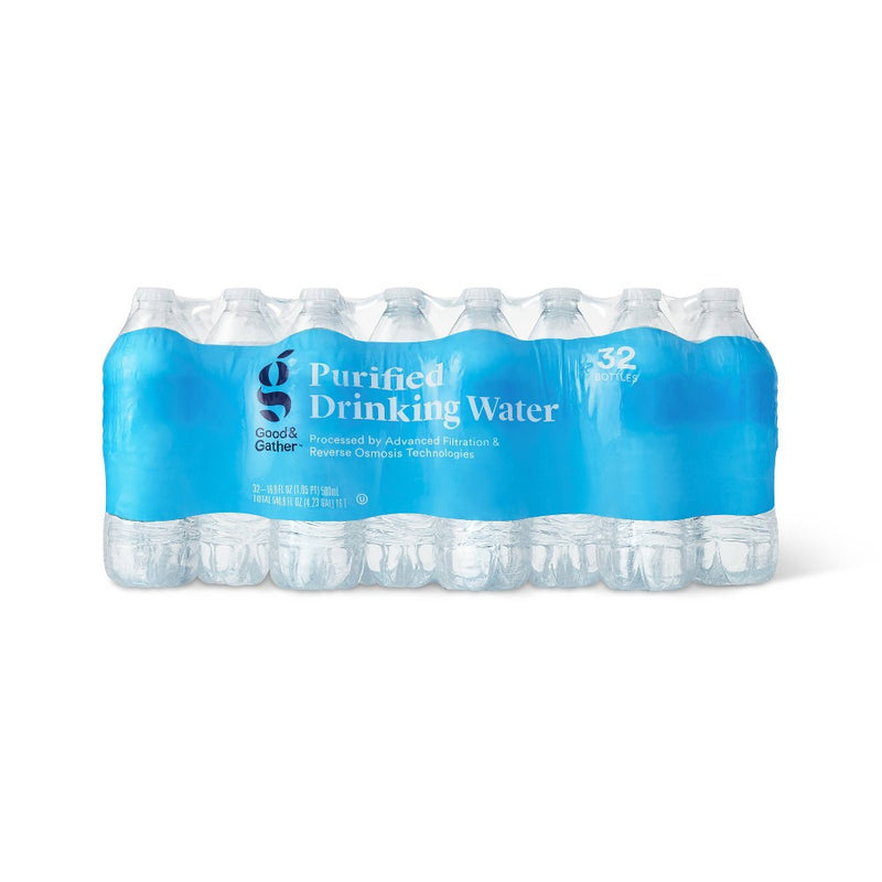 Purified Water - 32pk/16.9 fl oz Bottles - Good & Gather™ (LOCAL PICKUP ONLY)