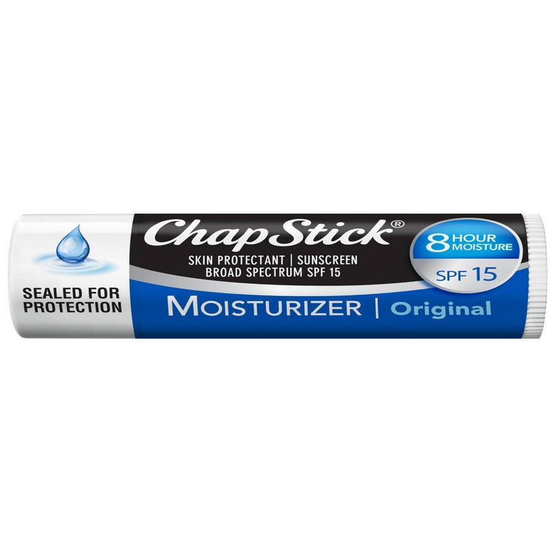 Chapstick Moisturizing Lip Balm - Original with SPF 15 - 3ct/0.45oz