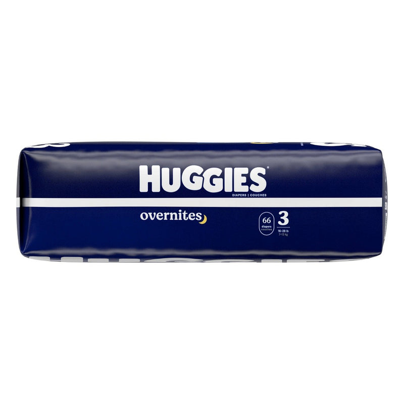 Huggies Disposable Overnight Diapers - Size 3 - 132ct