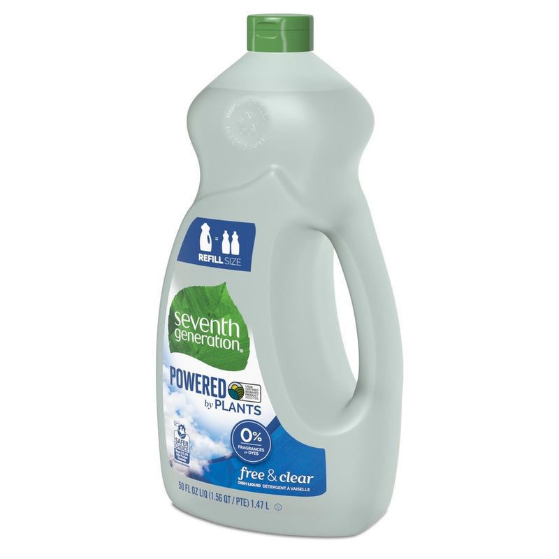 AS IS SOME MISSING Seventh Generation Dish Liquid Soap - Free & Clear - 50oz