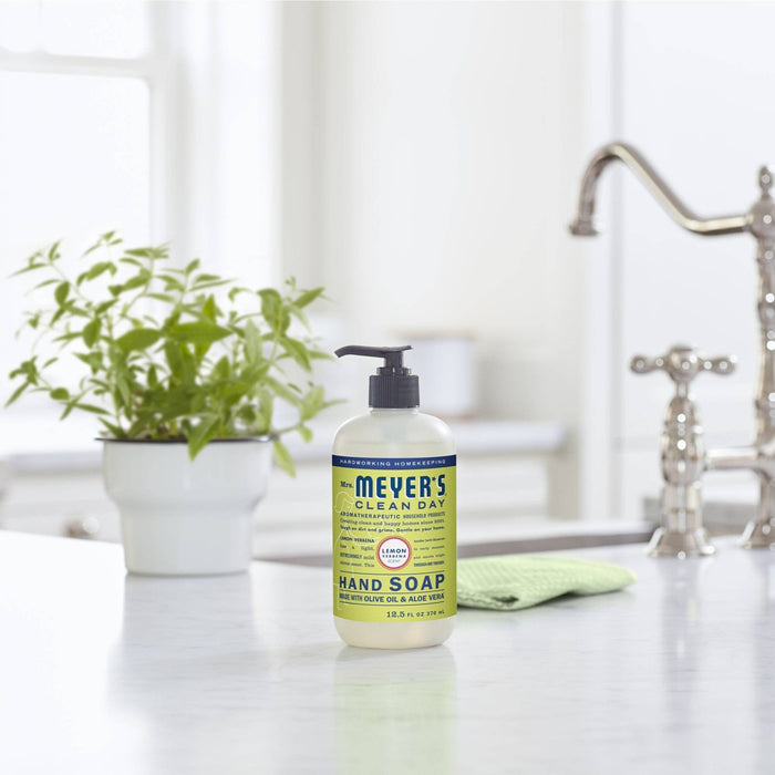 Mrs. Meyer's Clean Day Liquid Hand Soap Lemon Verbena Scent - 12.5 fl oz