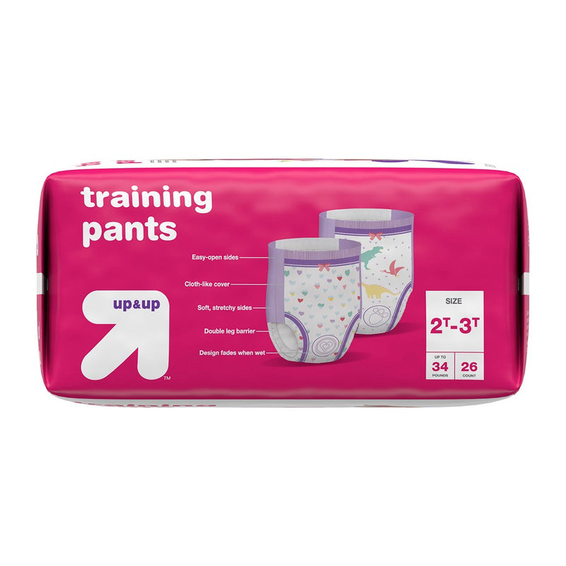 Girls' Training Pants 2T-3T - 28ct - up & up™