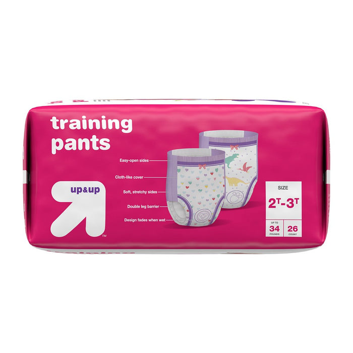 Girls' Training Pants 2T-3T - 28ct - up & up™