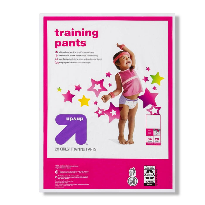 Girls' Training Pants 2T-3T - 28ct - up & up™
