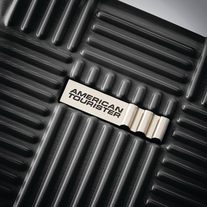 American Tourister NXT Hardside Large Checked Spinner Suitcase - Blackout (LOCAL PICKUP ONLY)