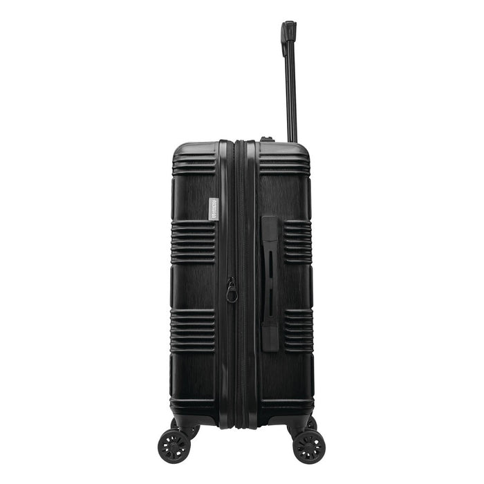 American Tourister NXT Hardside Large Checked Spinner Suitcase - Blackout (LOCAL PICKUP ONLY)