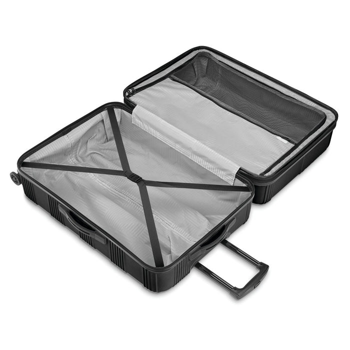 American Tourister NXT Hardside Large Checked Spinner Suitcase - Blackout (LOCAL PICKUP ONLY)