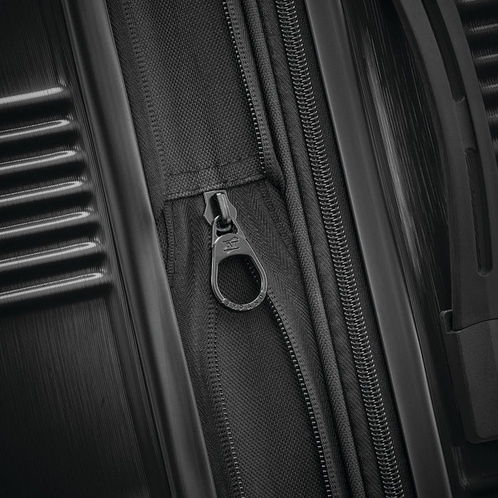 American Tourister NXT Hardside Large Checked Spinner Suitcase - Blackout (LOCAL PICKUP ONLY)