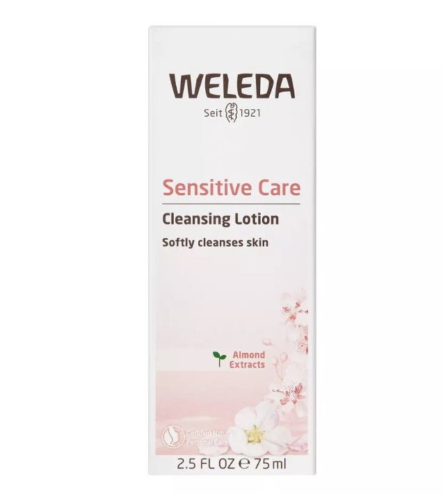 Weleda Sensitive Care Cleansing Lotion, 2.5-Fluid Ounce EXP. 04/25