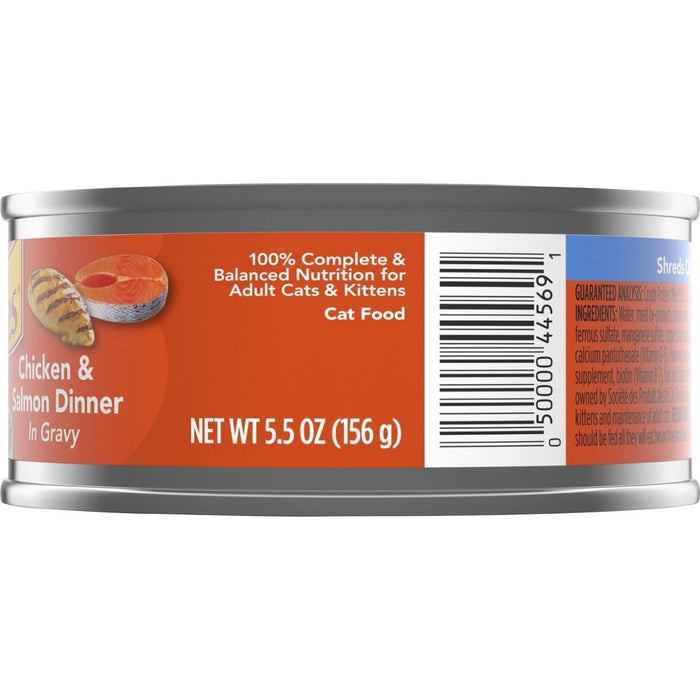 Purina Friskies Shreds Wet Cat Food Chicken & Salmon Dinner 2 for $1