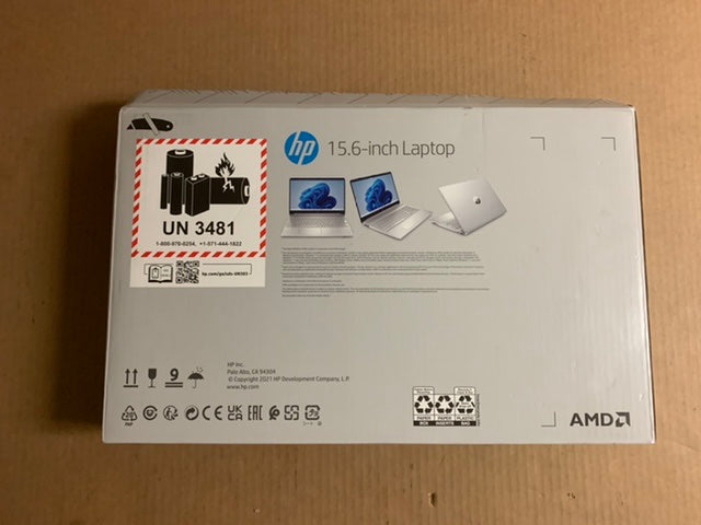 HP 15.6" FHD Laptop -8GB RAM-512GB - Silver (15-ef2040tg) OPEN BOX - SEE DETAILS