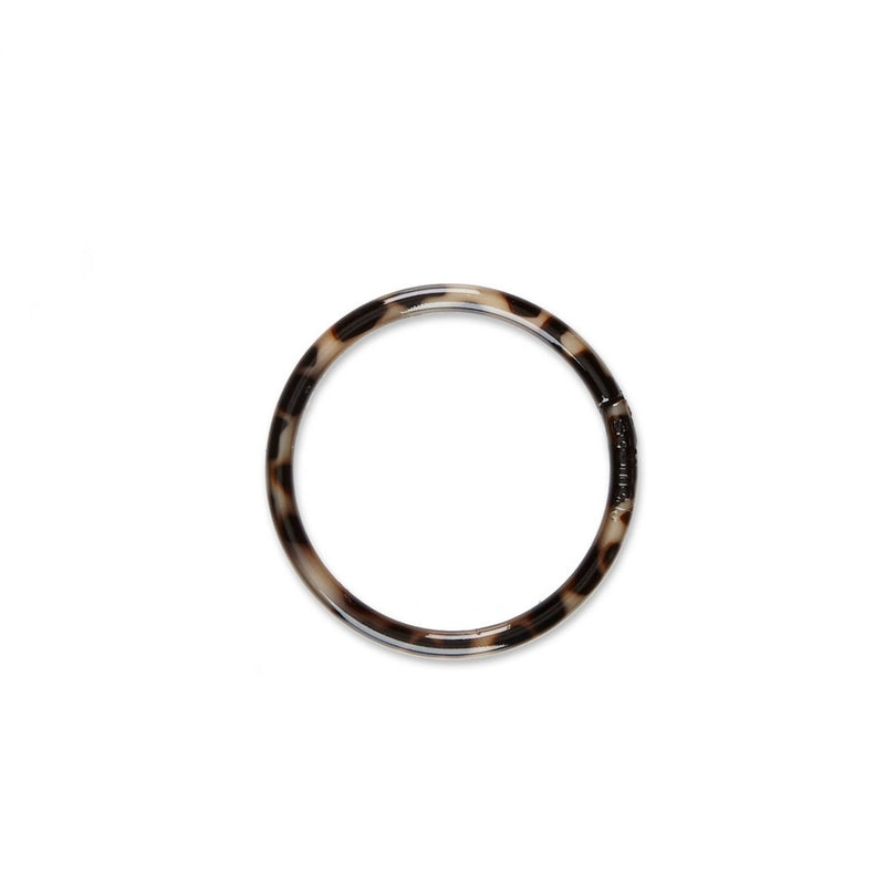 scunci No Damage Elastics with Bonus Ring Holder  - Brown - 4mm/40ct