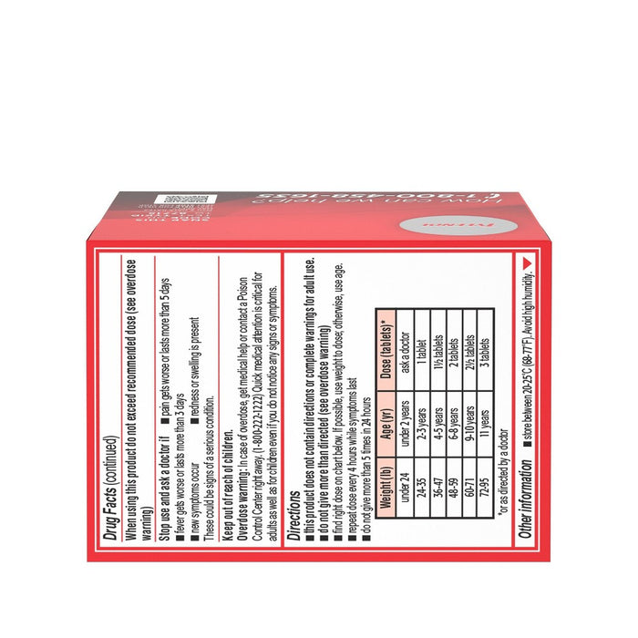 Children's Tylenol Pain + Fever Relief Chewables - Acetaminophen - Bubble Gum - 24ct