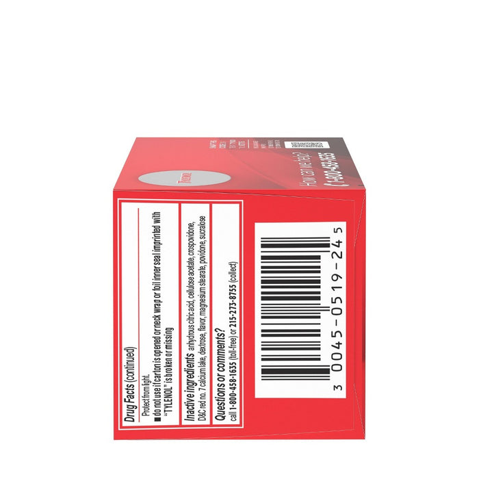 Children's Tylenol Pain + Fever Relief Chewables - Acetaminophen - Bubble Gum - 24ct