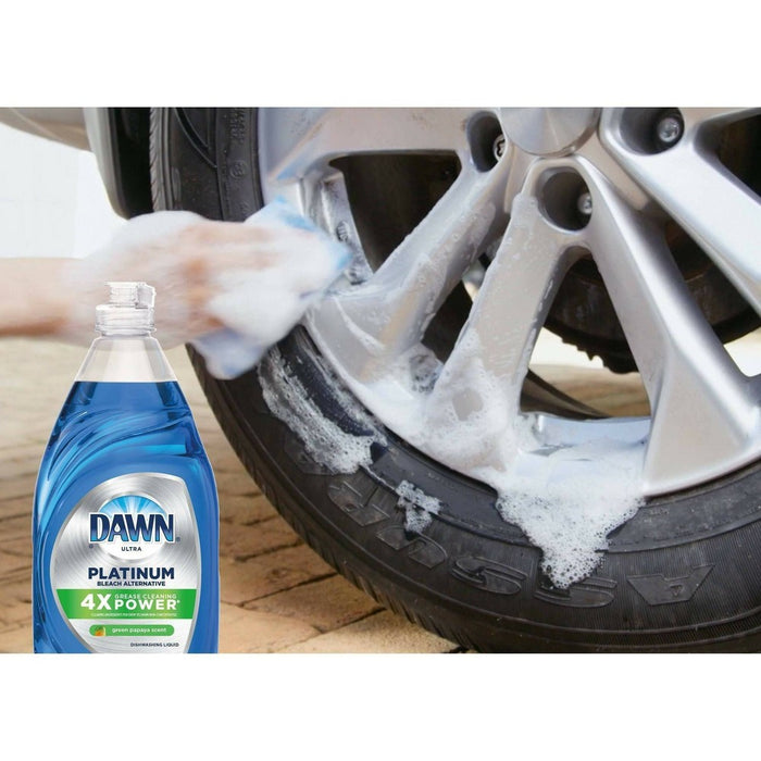 Dawn Platinum Dishwashing Liquid Dish Soap - Refreshing Rain Scent - 54.8 fl oz