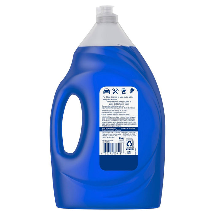 Dawn Platinum Dishwashing Liquid Dish Soap - Refreshing Rain Scent - 54.8 fl oz