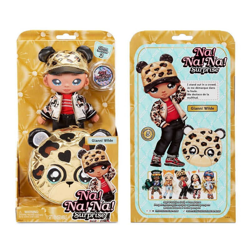 Na! Na! Na! Surprise Glam Series 2 Gianni Wilde 2-in-1 7.5" Fashion Doll