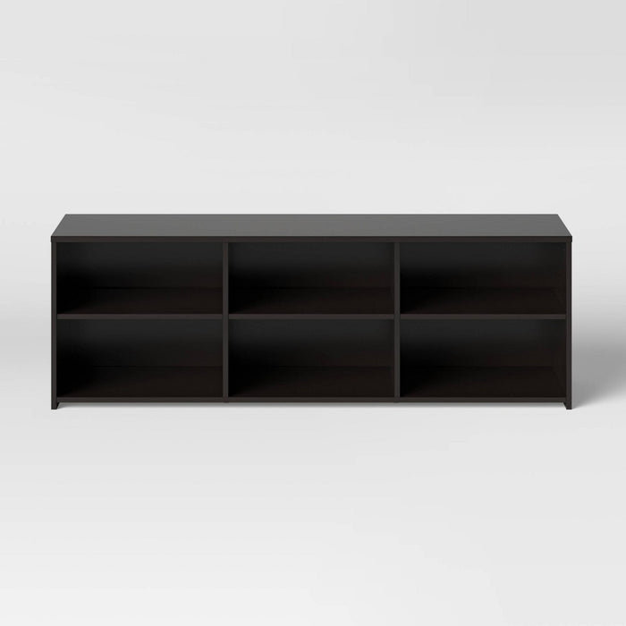 Storage TV Stand for TVs up to 70" Black - Room Essentials™ (LOCAL PICKUP ONLY)