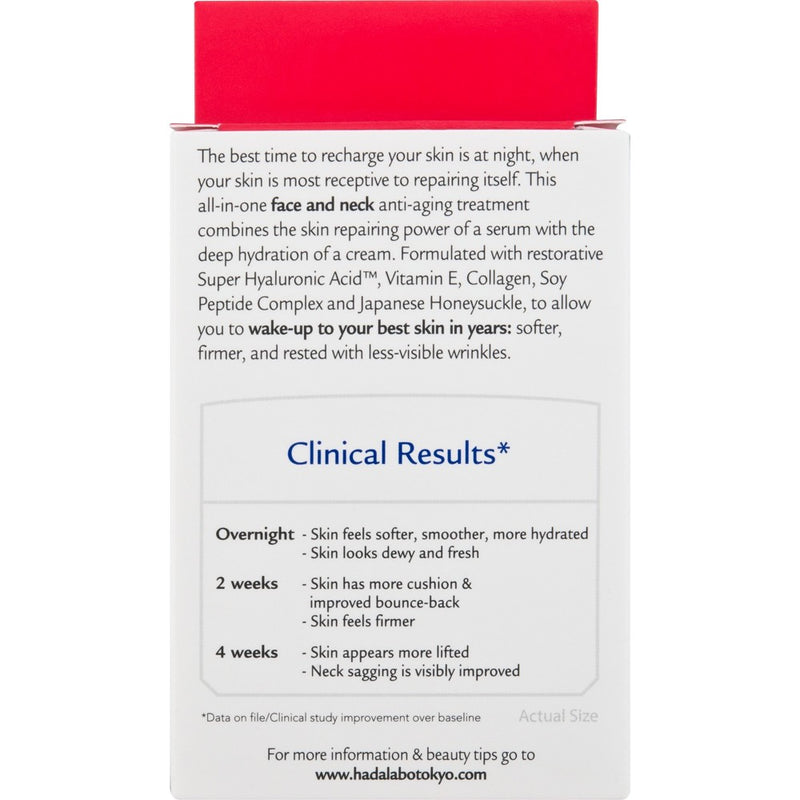 Hada Labo Tokyo Overnight Treatment - 1.76oz