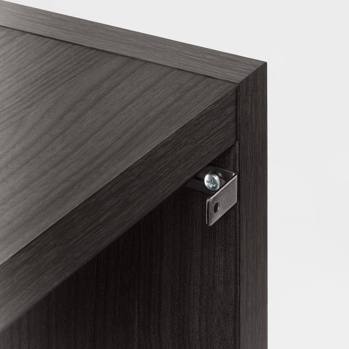 4 Cube Organizer Black Oak - Brightroom™ (LOCAL PICKUP ONLY)