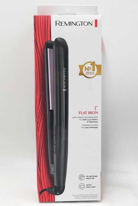 Remington 1" Flat Iron with Anti-Static Technology - Gray - S5500TA