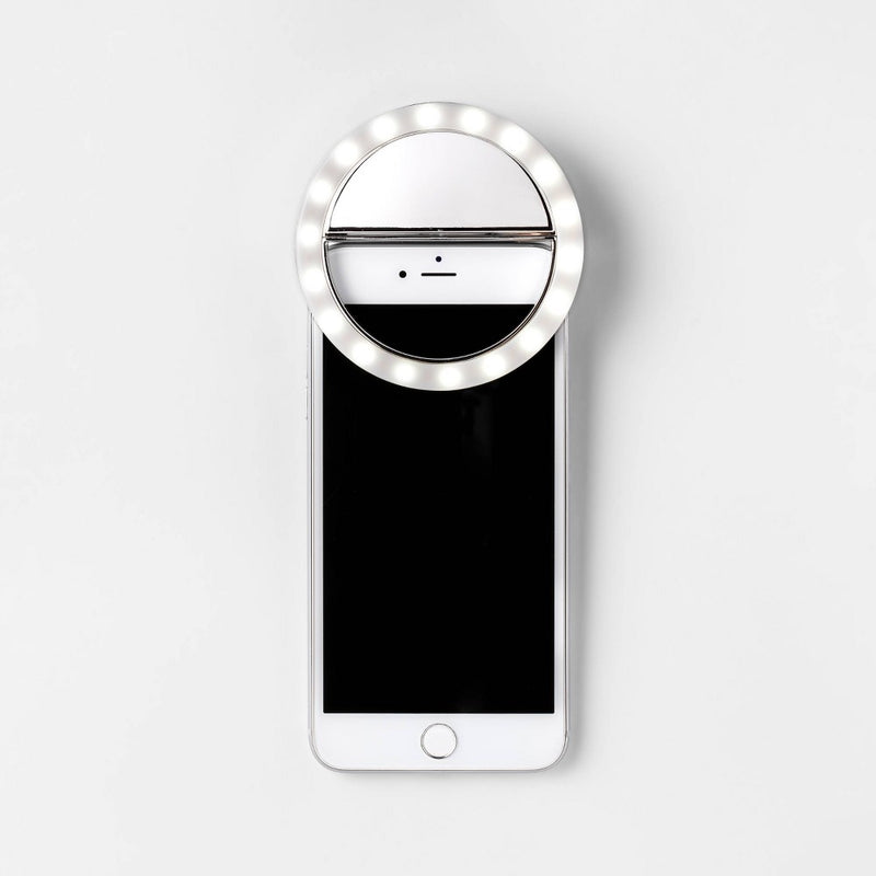 heyday™ Cell Phone Selfie Light - Chrome