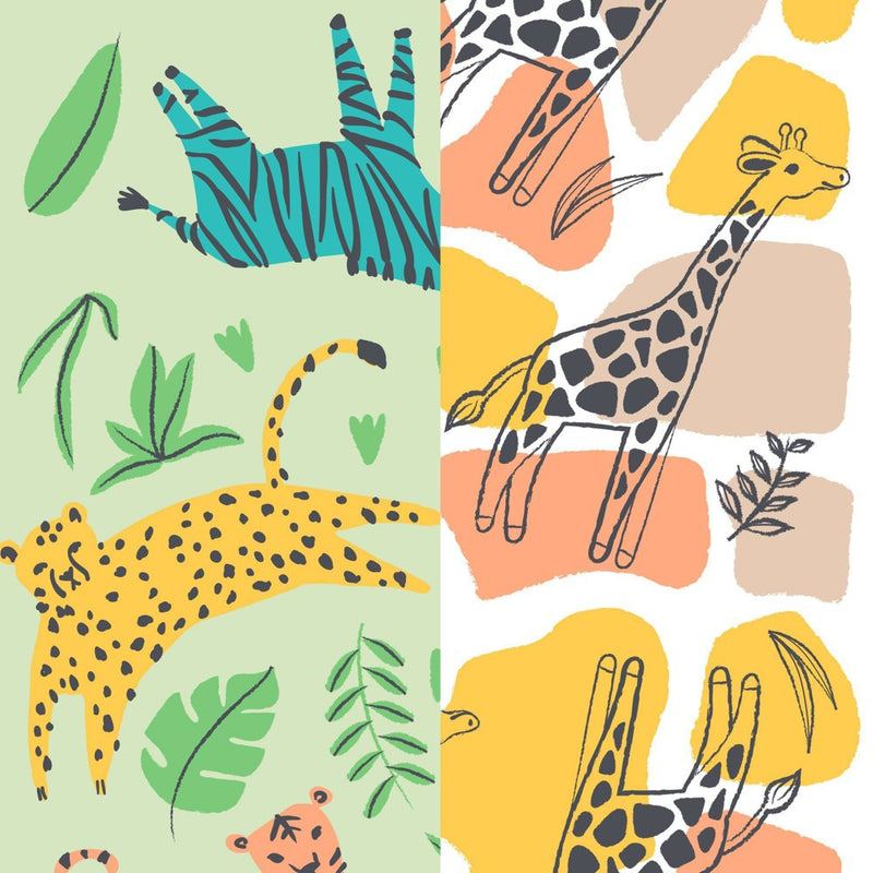 The Honest Company Disposable Diapers - Stripe Safari & Seeing Spots - Size 6 - 44ct
